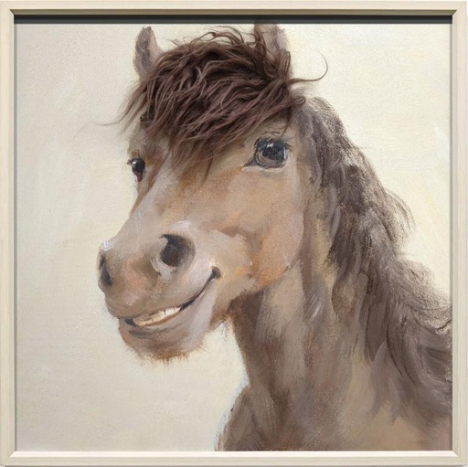 [P0008106] Bild 3D "Horse" 60x60 cm